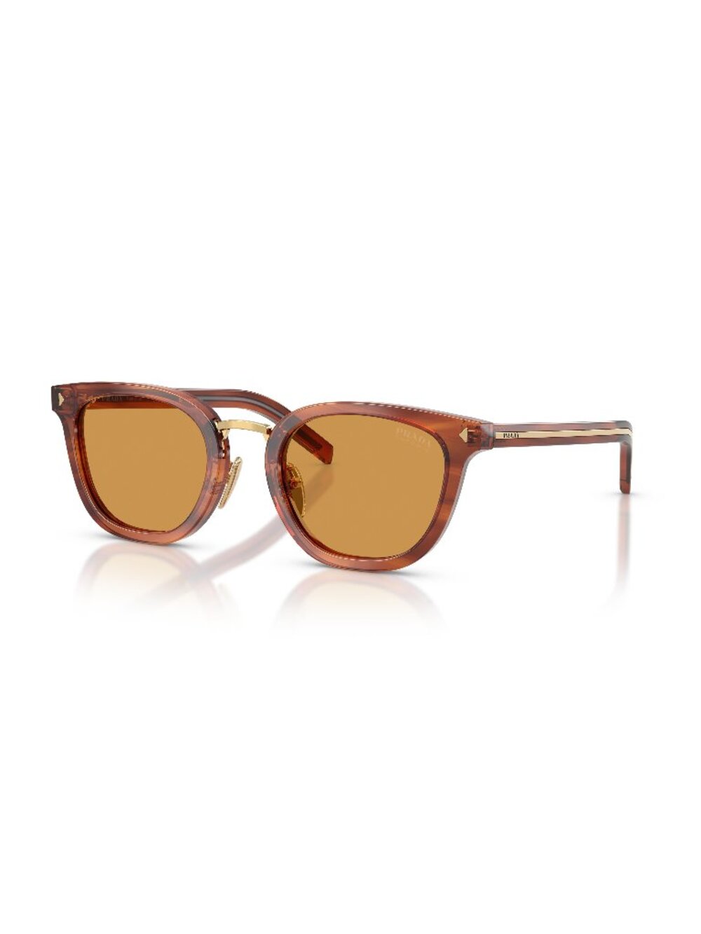 New Prada Men's Sunglasses Acetate Frame PR C01SD 27F60F 49